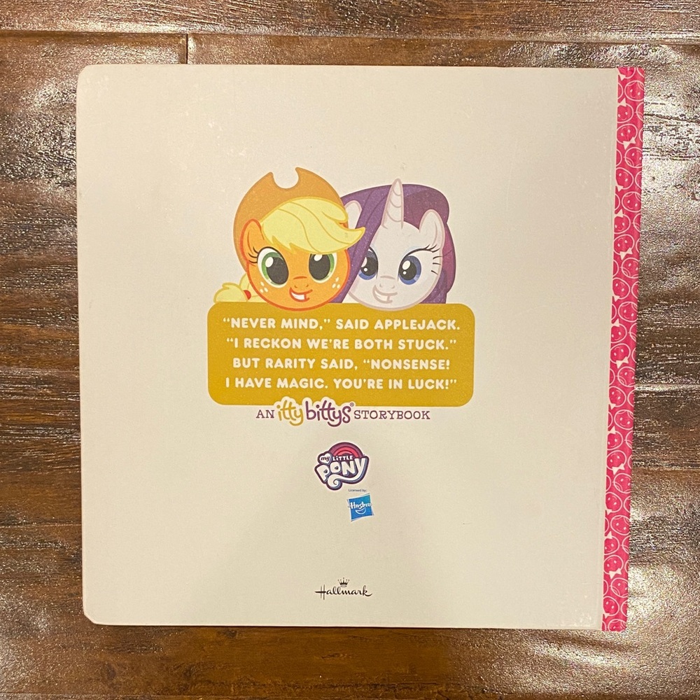 5/$10 Kids Book | Hallmark My Little Pony Applejack & Rarity Fix the Day - Picture 2 of 8
